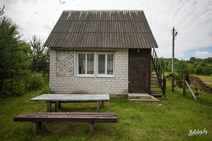 Фото Усадьба Домик №2 в усадьбе «Веселый кролик»