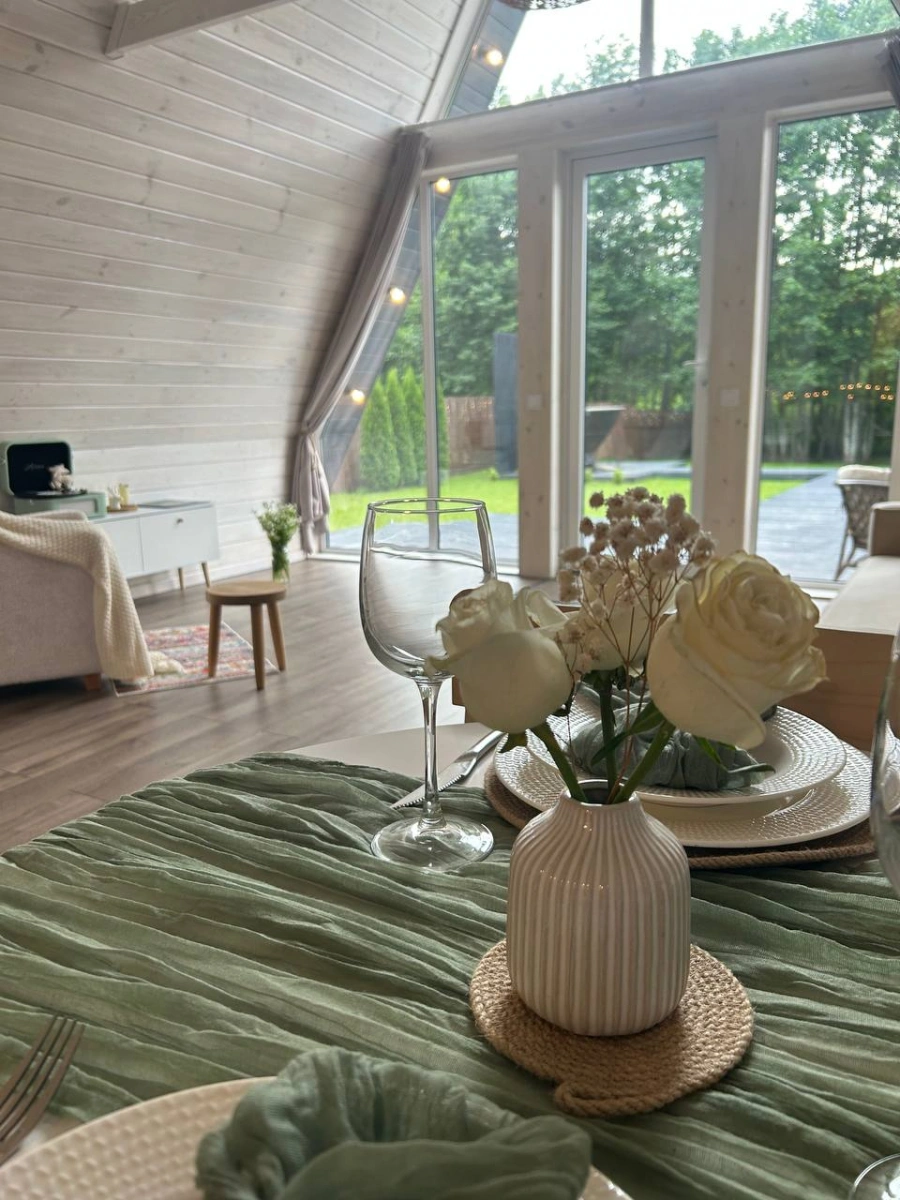 A-frame дом Simona Home у озера Нарочь