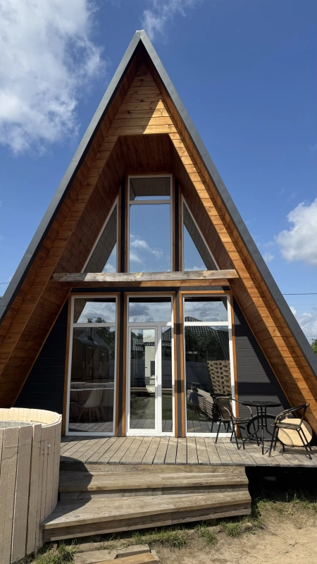 Dacha ДОМ A-фрейм на сутки 