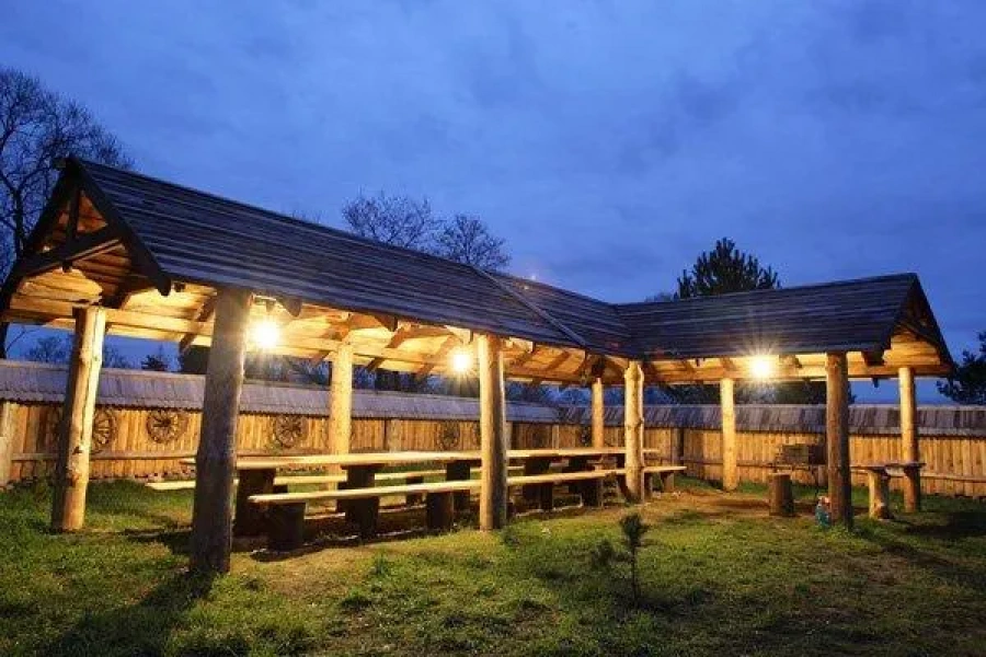 Беседка в усадьбе «Green-house»