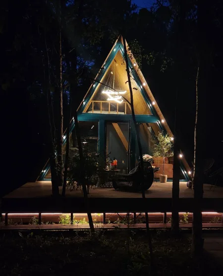 Фото Экокомплекс & SPA| 6 А-frame дома - 2