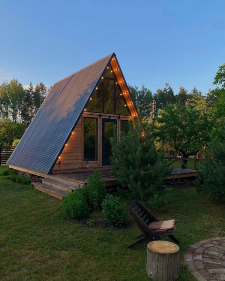 Домик-шалаш «A-frame Dacha Do» Брестская область