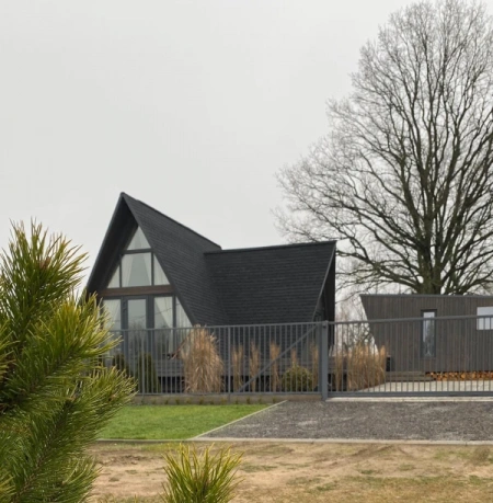 А-фрейм Lagom Hause в скандинавском стиле Гродненская область