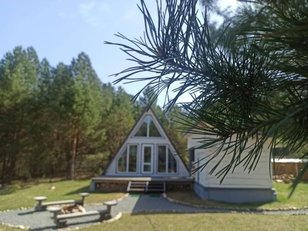 Треугольный домик A-frame Melnik Village Могилевская область